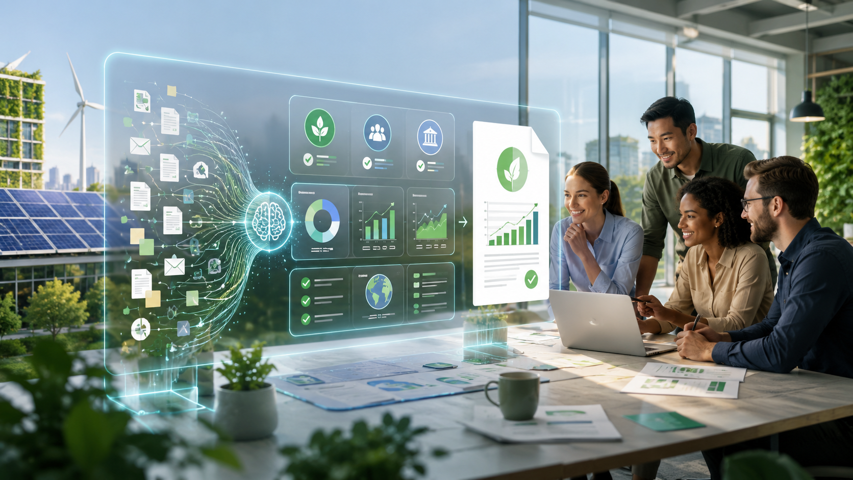 Making ESG Accessible: Using AI to Support SMEs in ESG Reporting